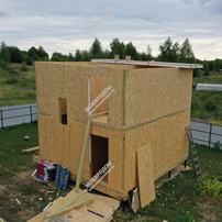 Дом в деревне Борисово двухэтажный 93,2 м² из СИП панелей | фото, отзывы, цена