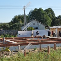 Фотографии строительства дома из СИП панелей в деревне Лунинская Егорьевского района из СИП панелей | фото, отзывы, цена