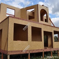 Фотографии строительства дома из СИП панелей в деревне Лунинская Егорьевского района из СИП панелей | фото, отзывы, цена