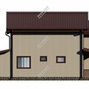 Проект одноэтажного дома с мансардным этажом Антураж из СИП панелей | фото, отзывы, цена