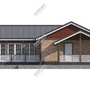Проект одноэтажного дома «Роял» из СИП панелей | фото, отзывы, цена