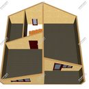 Проект одноэтажного дома с мансардным этажом Соглашение | фото, отзывы, цена