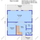 Проект одноэтажного дома с мансардным этажом «Союз» из СИП панелей | фото, отзывы, цена