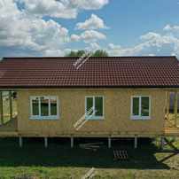 Дом в деревне Жирово одноэтажный 99,5 м² из СИП панелей | фото, отзывы, цена