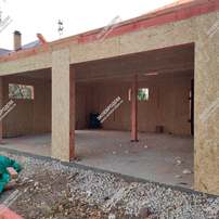 Гараж в деревне Назарово с чердачным помещением 69,3 м2 из СИП панелей | фото, отзывы, цена