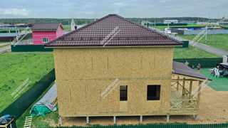 Дом в деревне Минаево двухэтажный 183,4 м² из СИП панелей | фото, отзывы, цена