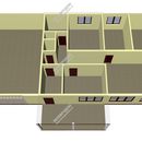 Проект одноэтажного дома с мансардным этажом «Викинг» из СИП панелей | фото, отзывы, цена