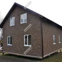 Дом в деревне Богородское с мансардным этажом 150 м² из СИП панелей | фото, отзывы, цена