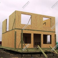 Дом в селе Глебово двухэтажный 227,5 м² из СИП панелей | фото, отзывы, цена