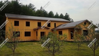 Дом двухэтажный 511.3 м² по проекту Золотые сосны | фото, отзывы, цена