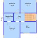 Проект двухэтажного дома «Делия» из СИП панелей | фото, отзывы, цена