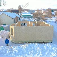 Дом в деревне Лёдово двухэтажный 166,4 м² из СИП панелей | фото, отзывы, цена