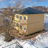Дом в деревне Лёдово двухэтажный 166,4 м² из СИП панелей | фото, отзывы, цена