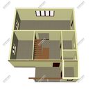 Проект одноэтажного дома с мансардным этажом «Катрина» из СИП панелей | фото, отзывы, цена