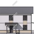 Проект двухэтажного дома «Сапфир» из СИП панелей | фото, отзывы, цена