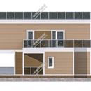Проект двухэтажного дома «Дания» из СИП панелей | фото, отзывы, цена