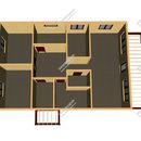 Проект одноэтажного дома Корбу из СИП панелей | фото, отзывы, цена