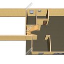 Проект двухэтажного дома «Ганжа» из СИП панелей | фото, отзывы, цена
