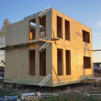 Дом в деревне Кобылино двухэтажный 62,2 м² из СИП панелей | фото, отзывы, цена