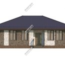 Проект одноэтажного дома «Диамант» из СИП панелей | фото, отзывы, цена