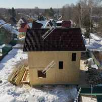Дом в дачном поселке Поварово двухэтажный 105 м² из СИП панелей | фото, отзывы, цена