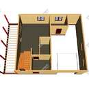 Проект одноэтажного дома с мансардным этажом Риволи из СИП панелей | фото, отзывы, цена
