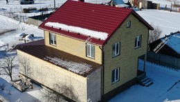 Дом в деревне Игнатово двухэтажный 144 м² | фото, отзывы, цена