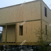 Дом в СНТ Заречье двухэтажный 128 м² из СИП панелей | фото, отзывы, цена