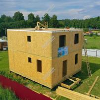 Дом в АДНП «Соснино» двухэтажный 117,3 м² из СИП панелей | фото, отзывы, цена