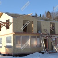Дом в деревне Богородское, ПГТ Рогово 169,4 м² из СИП панелей | фото, отзывы, цена