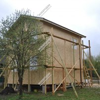 Дом в деревне Тупицыно двухэтажный 92.4 м² из СИП панелей | фото, отзывы, цена