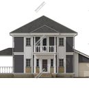 Проект двухэтажного дома «Эталон» из СИП панелей | фото, отзывы, цена