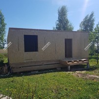 Дом в деревне Никоновка одноэтажный 100,1 м² из СИП панелей | фото, отзывы, цена