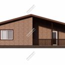 Проект одноэтажного дома Рэй из СИП панелей | фото, отзывы, цена