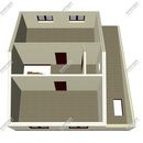 Проект одноэтажного дома с мансардным этажом «Калифорния» из СИП панелей | фото, отзывы, цена