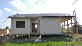 Дом в деревне Ивановское одноэтажный 112.5 м² из СИП панелей | фото, отзывы, цена