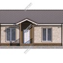 Проект одноэтажного дома «Шатель» из СИП панелей | фото, отзывы, цена