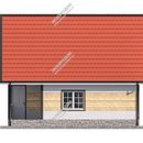 Проект одноэтажного дома с мансардой «Лукреция» из СИП панелей | фото, отзывы, цена