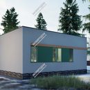 Проект одноэтажного дома «Сосновый Бор» из СИП панелей | фото, отзывы, цена