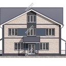 Проект двухэтажного дома «Стимул» из СИП панелей | фото, отзывы, цена