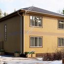 Проект двухэтажного дома Восента из СИП панелей | фото, отзывы, цена
