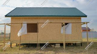 Дом в поселке Новое Карпово одноэтажный 57 м² из СИП панелей | фото, отзывы, цена