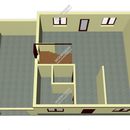 Проект одноэтажного дома с мансардным этажом Брайтон из СИП панелей | фото, отзывы, цена