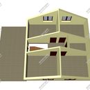 Проект одноэтажного дома с мансардным этажом Брайтон из СИП панелей | фото, отзывы, цена