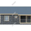 Проект одноэтажного дома «Кари» из СИП панелей | фото, отзывы, цена