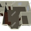 Проект двухэтажного дома с мансардным этажом «Уединение» из СИП панелей | фото, отзывы, цена