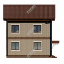 Проект двухэтажного дома Лэнса из СИП панелей | фото, отзывы, цена