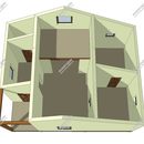 Проект одноэтажной бани «Наполи» из СИП панелей | фото, отзывы, цена