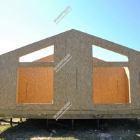 Дом в деревне Клеменово одноэтажный 128 м² из СИП панелей | фото, отзывы, цена
