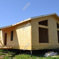 Дом в деревне Клеменово одноэтажный 128 м² из СИП панелей | фото, отзывы, цена